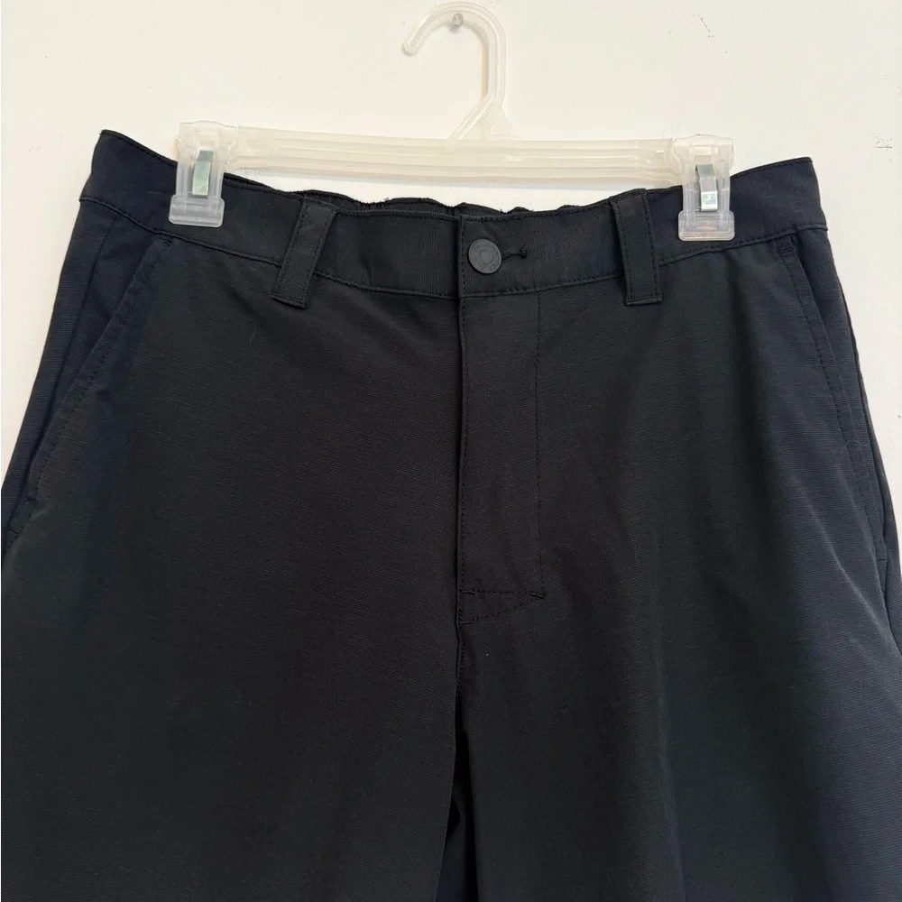 2/$30 Banana Republic Men’s Black Chino Shorts Size 32 Casual Stretch Shorts